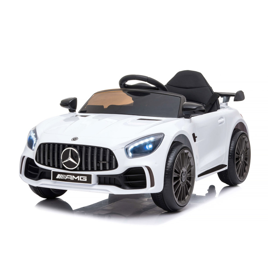 Електрическа кола Mercedes Benz GTR AMG бяла