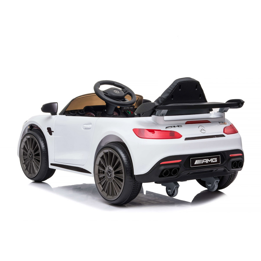 Електрическа кола Mercedes Benz GTR AMG бяла