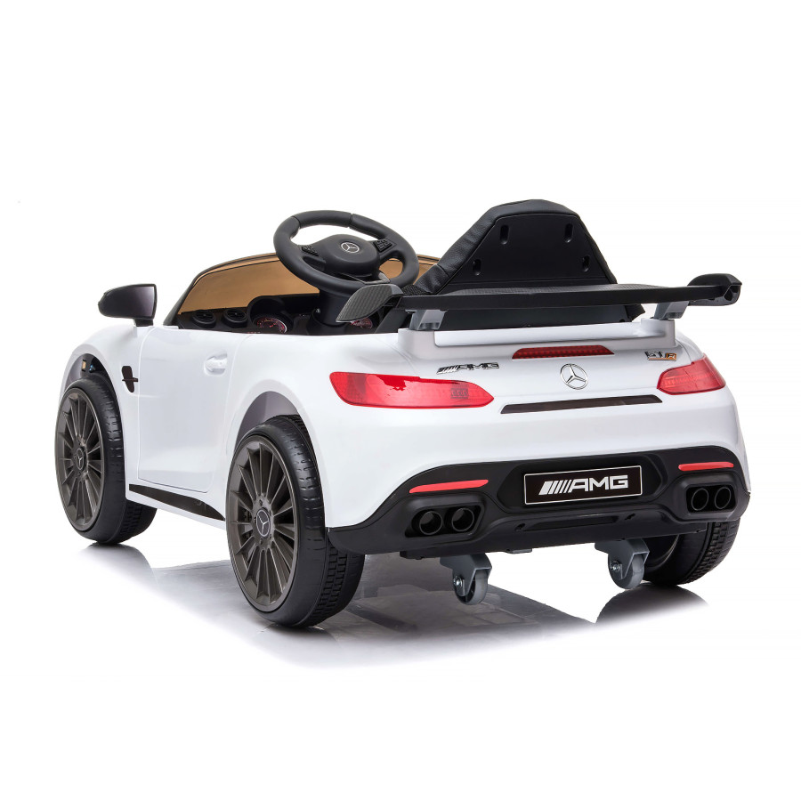 Електрическа кола Mercedes Benz GTR AMG бяла