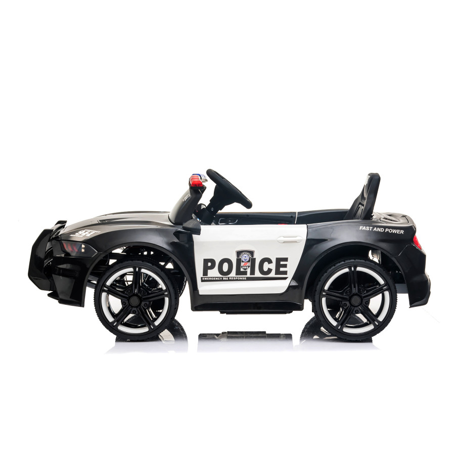 Електрическа кола POLICE черна