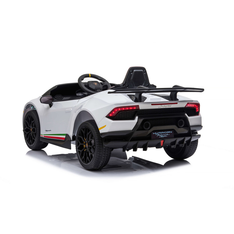 Електрическа кола Lamborghini Huracan бяла