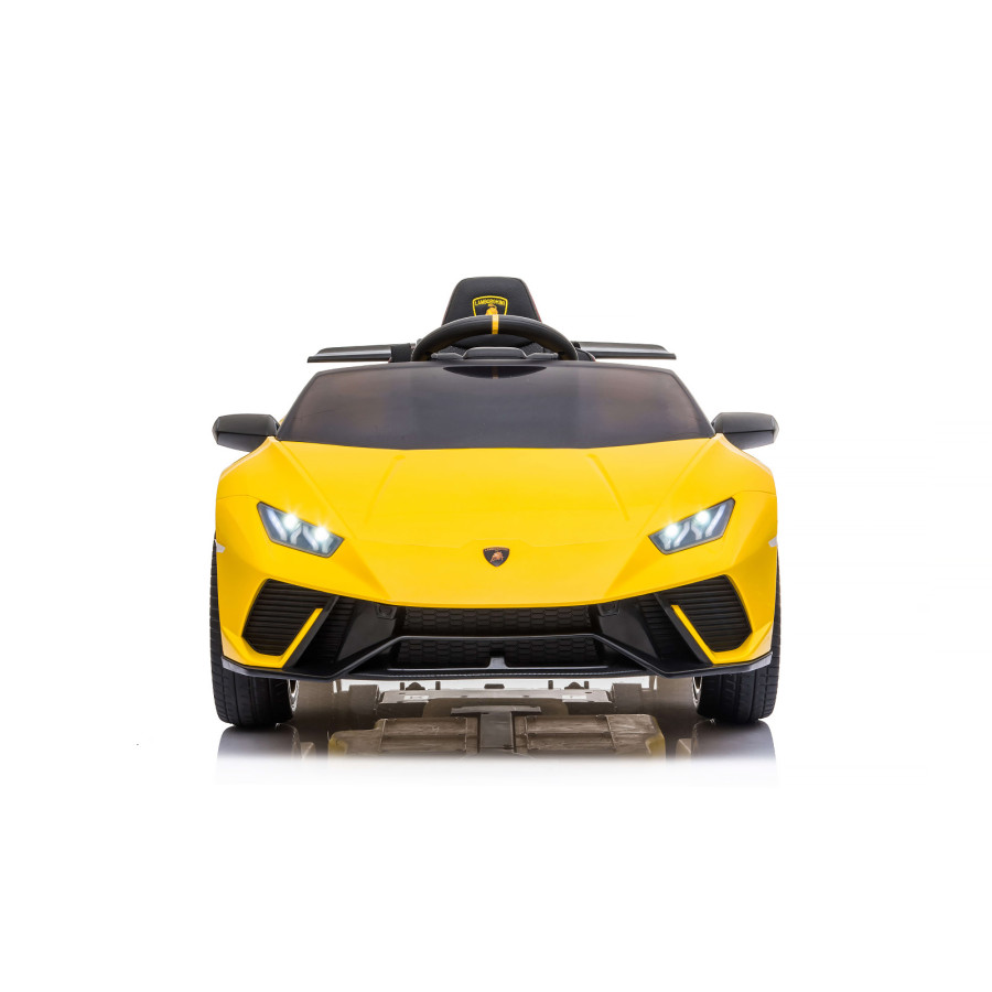 Електрическа кола Lamborghini Huracan жълта