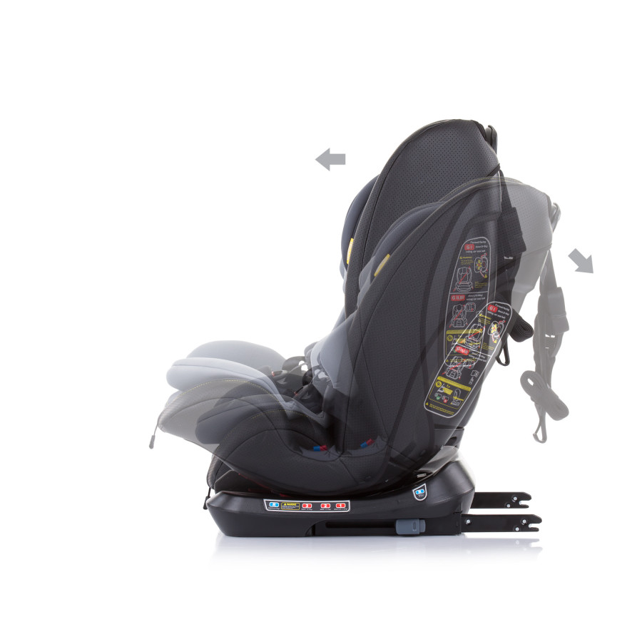 Столче за кола 360 Isofix 0-36 kg Техно асфалт