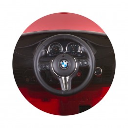 Електрическа кола BMW X6 червена