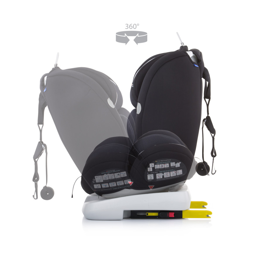 Столче за кола 360 Isofix 0-36 kg Journey асфалт