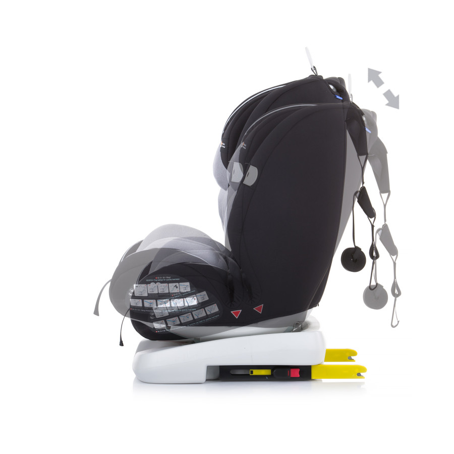 Столче за кола 360 Isofix 0-36 kg Journey мъгла
