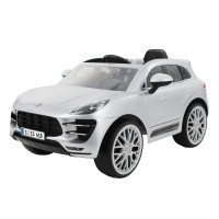 Акумулаторна кола Porsche Macan turbo 6v suv, 6v, silver