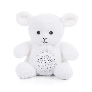 Плюшена играчка с проектор и музика Агънце