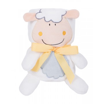 Бебешко одеяло с 3D бродерия Sheep