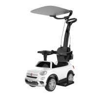 Кола за яздене със сенник Фиат500X бяла