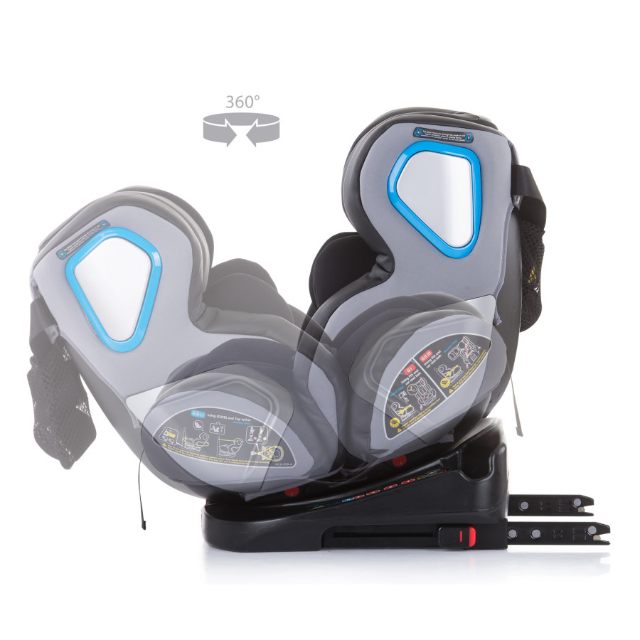 Стол за кола 360 Isofix 0+ Evolute карбон