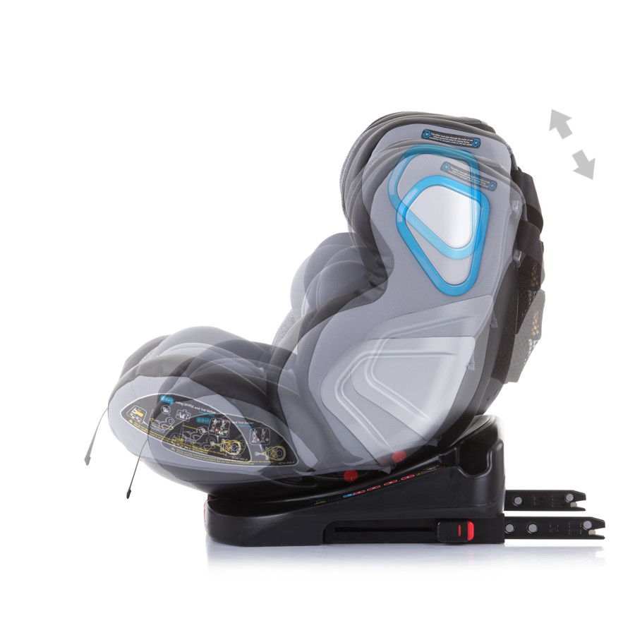 Стол за кола 360 Isofix 0+ Evolute мъгла