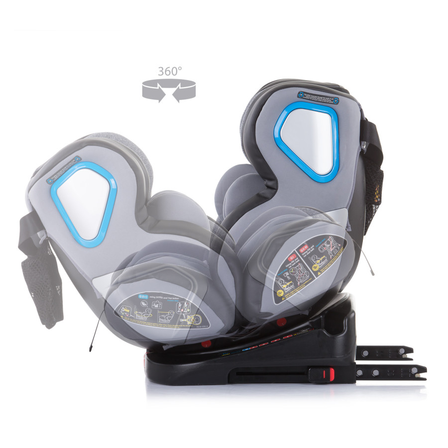 Стол за кола 360 Isofix 0+ Evolute мъгла