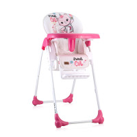 Стол за хранене Dulce pink cat