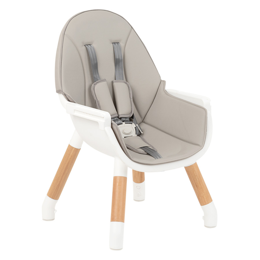 Дървен стол за хранене Multi 3in1 Grey