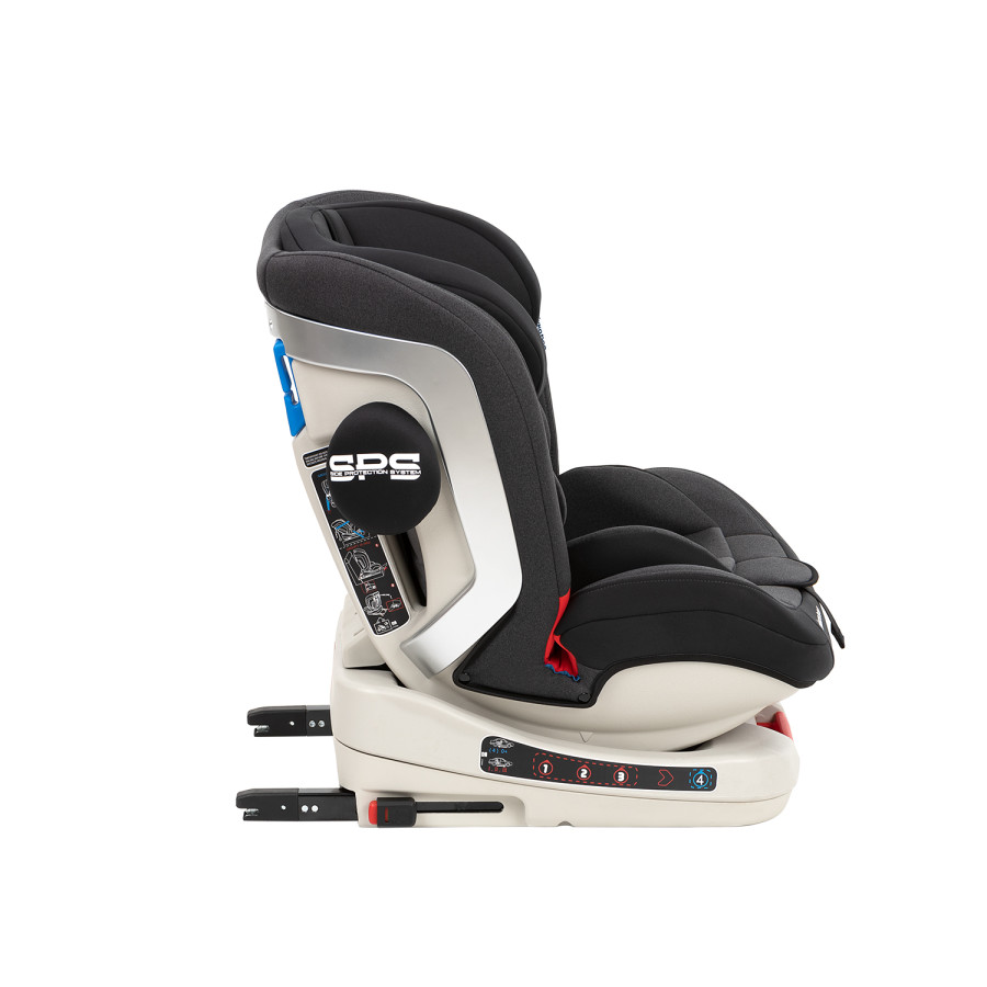 Стол за кола 0-36 кг 4 Strong ISOFIX Grey 2020