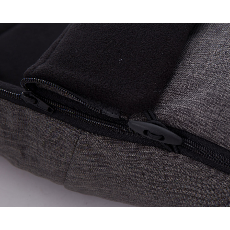 Чувалче за количка Luxury Melange Black