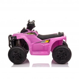 Акумулаторна количка за яздене ATV розово