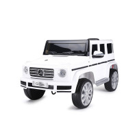 Акумулаторен джип MERCEDES G 500 бял
