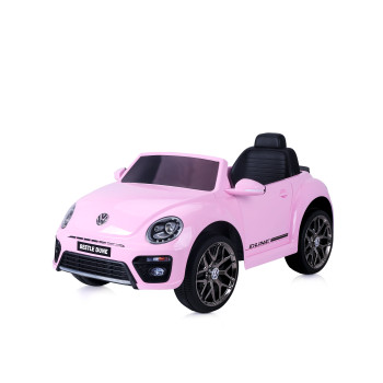 Акумулаторна кола VW Beetle Dune Convertible розова