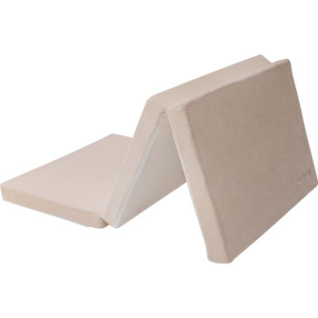 Сгъваем матрак 60/120/5 cm Beige Velvet