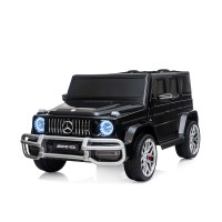 Акумулаторен джип MERCEDES G63 за две деца черен