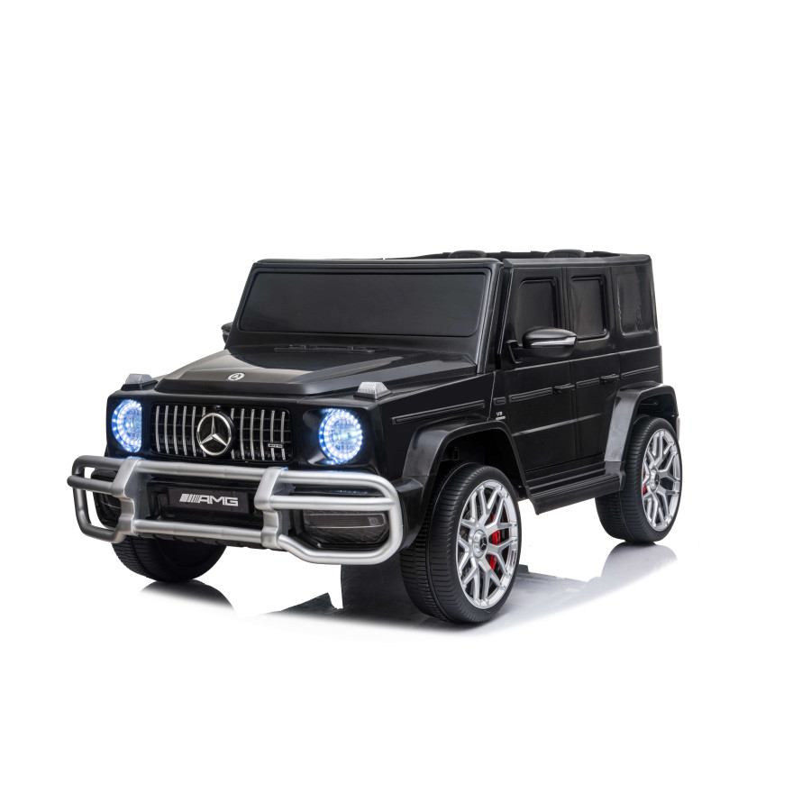Акумулаторен джип MERCEDES G63 за две деца черен