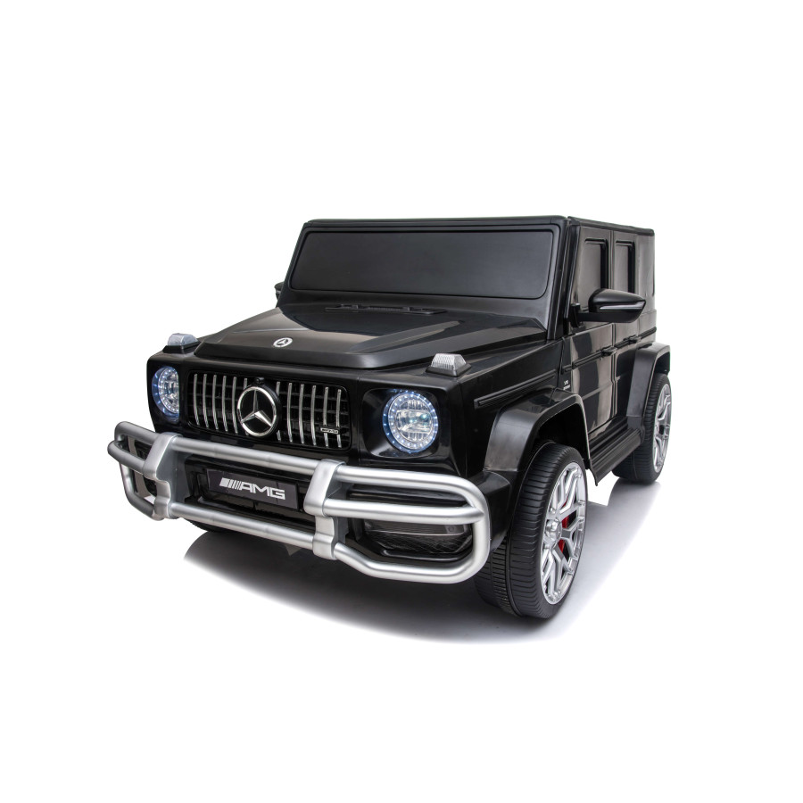 Акумулаторен джип MERCEDES G63 за две деца черен