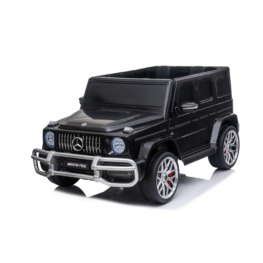 Акумулаторен джип MERCEDES G63 за две деца черен
