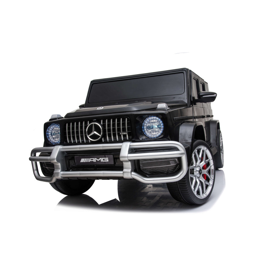 Акумулаторен джип MERCEDES G63 за две деца черен