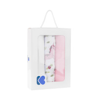 Комплект 3бр муселинови пелени 120х120см Unicorn