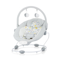 Музикален шезлонг Сиеста сив