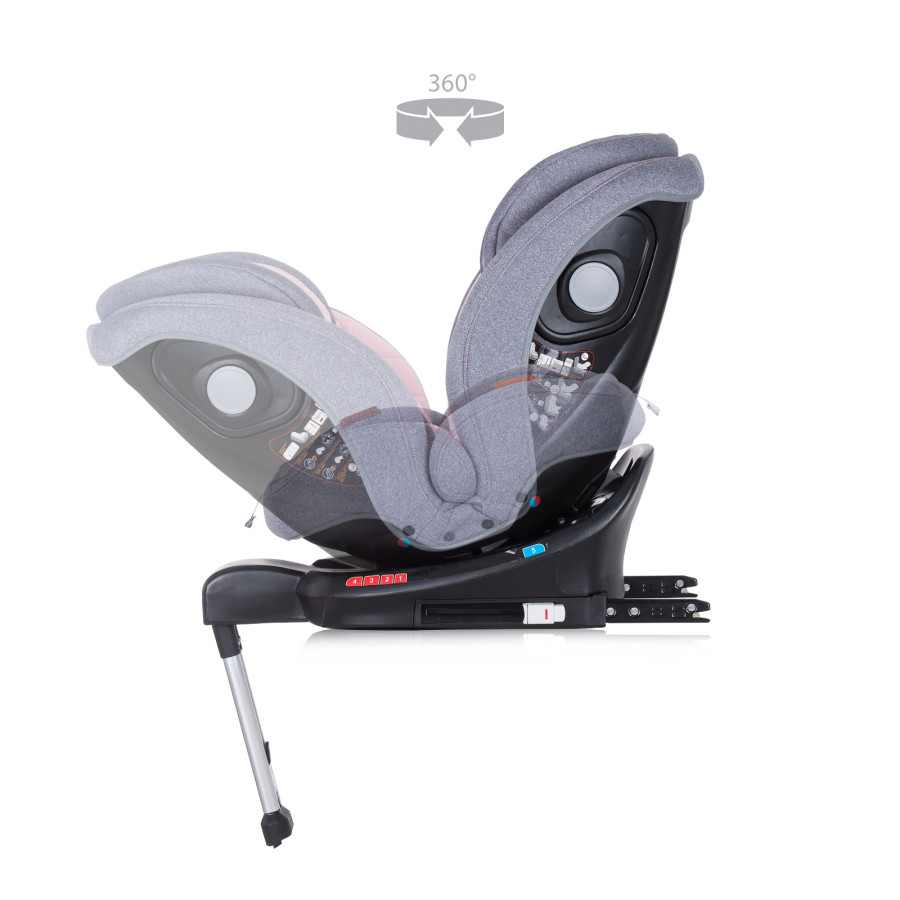 Столче за кола 0-36 кг Isofix 360 Лего пудра