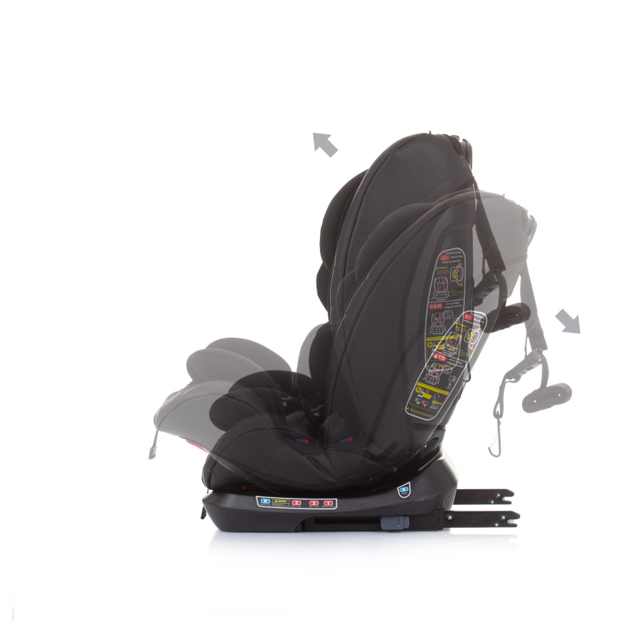 Стол за кола 360 Isofix 0+ Техно абанос