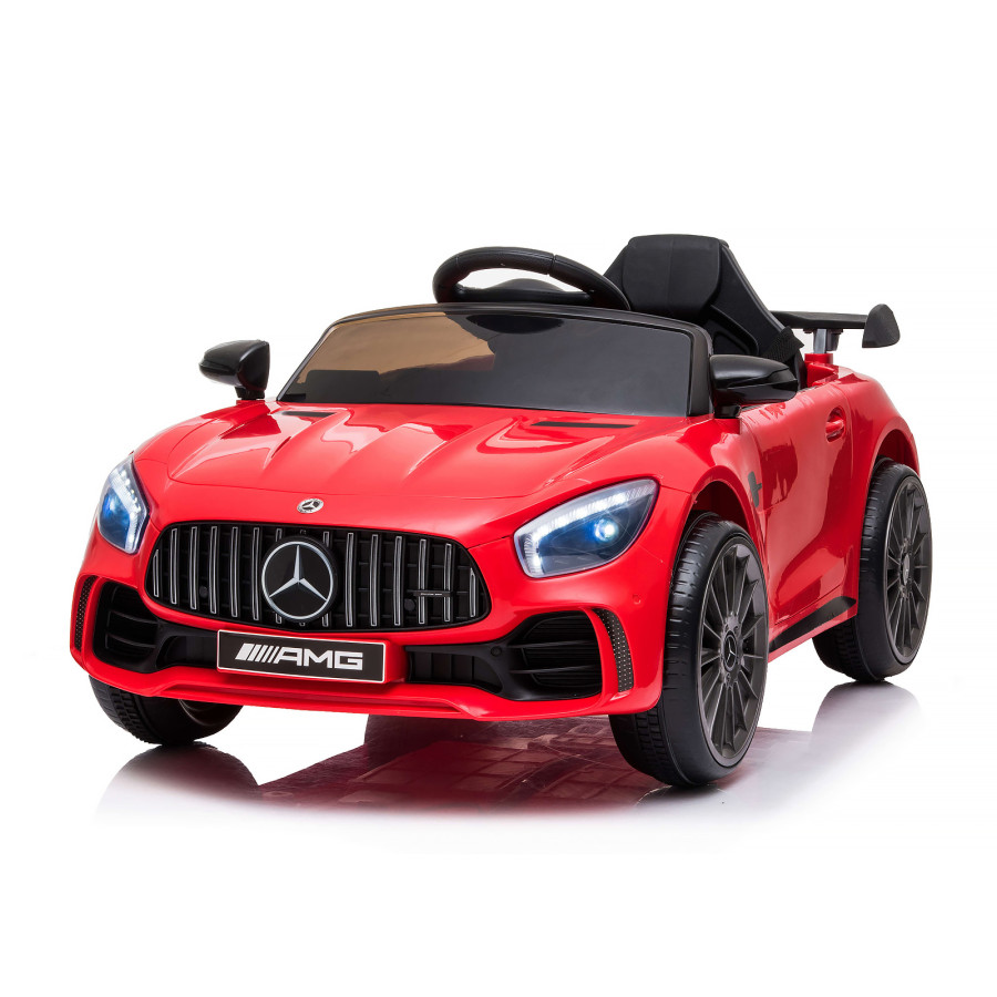 Акумулаторна кола Mercedes Benz GTR AMG червена EVA гуми