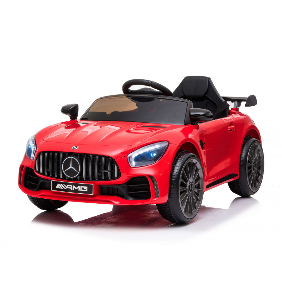 Акумулаторна кола Mercedes Benz GTR AMG червена EVA гуми