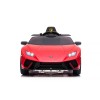 Акумулаторна кола Lamborghini Huracan червена EVA гуми