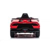 Акумулаторна кола Lamborghini Huracan червена EVA гуми