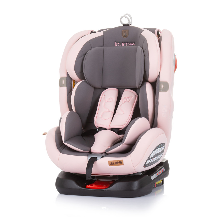 Стол за кола 360 Isofix 0-36 kg Journey розова вода