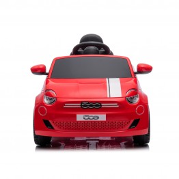 Електрическа кола Fiat 500 червена