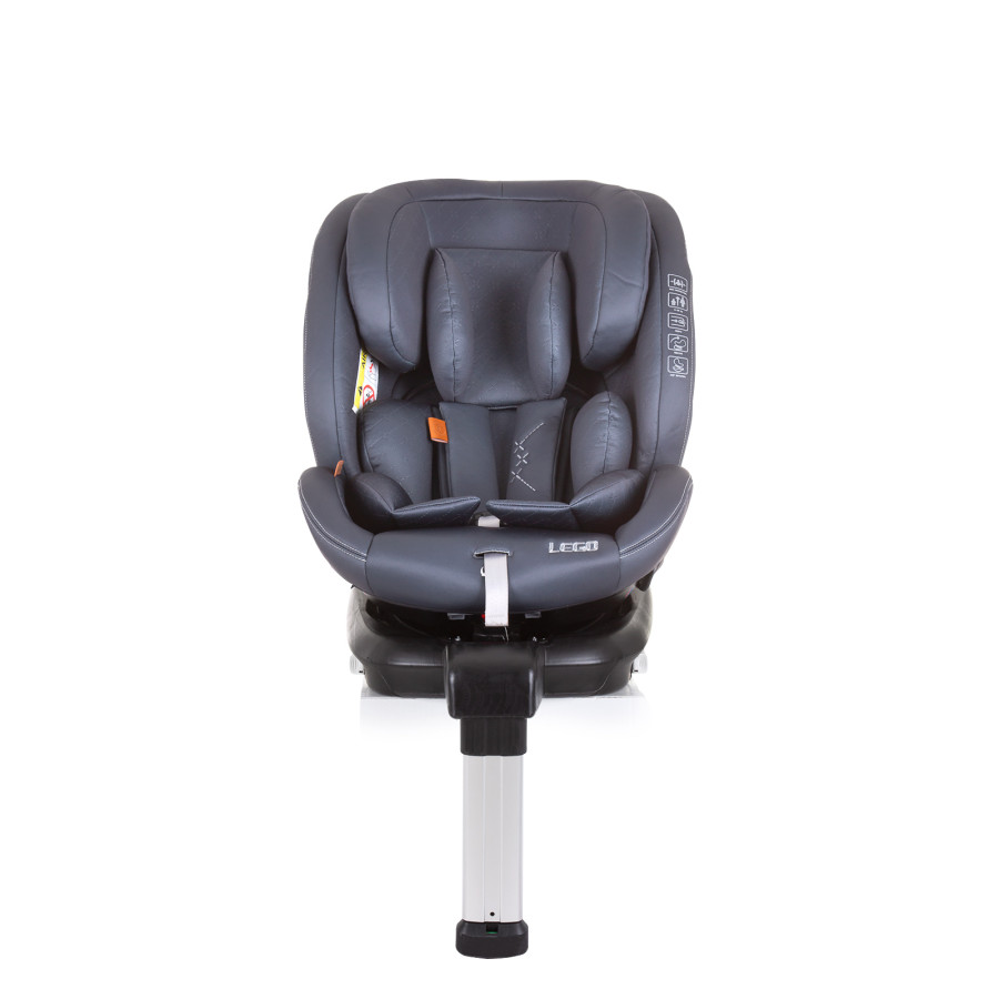 Стол за кола 0-36 кг с Isofix 360 Лего графит