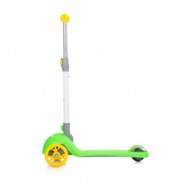 Детски скутер Фънки жълт/зелен