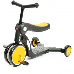 Детска играчка скутер 4в1ALL RIDE жълт