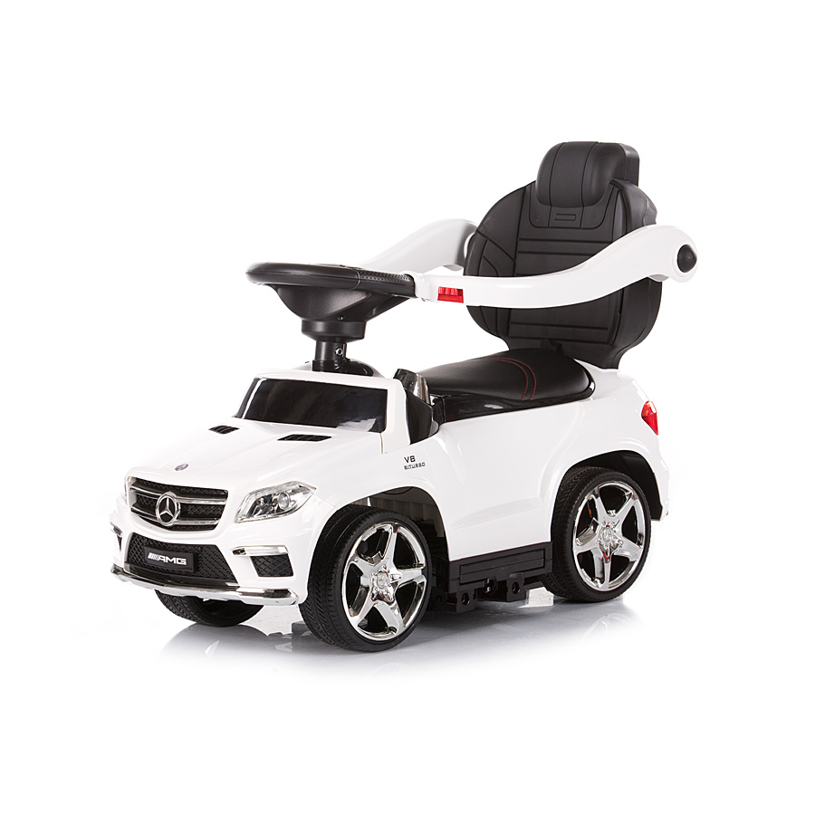 Кола с дръжка и сенник MERCEDES GL63 AMG бяла