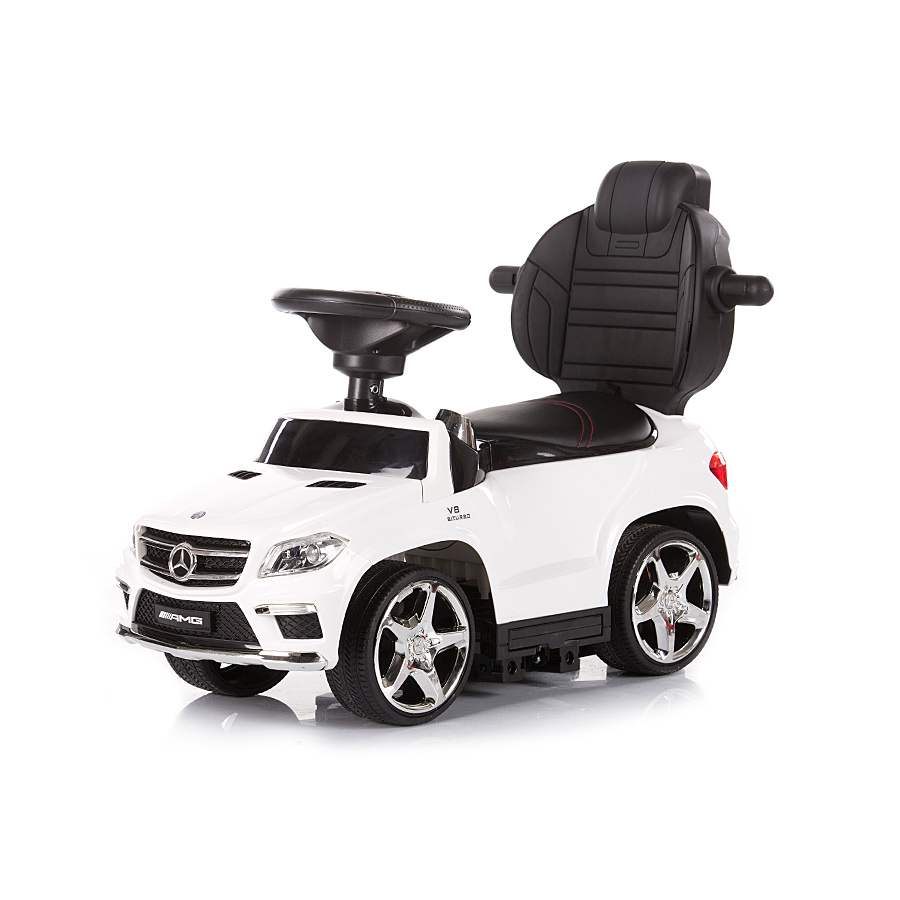 Кола с дръжка и сенник MERCEDES GL63 AMG бяла