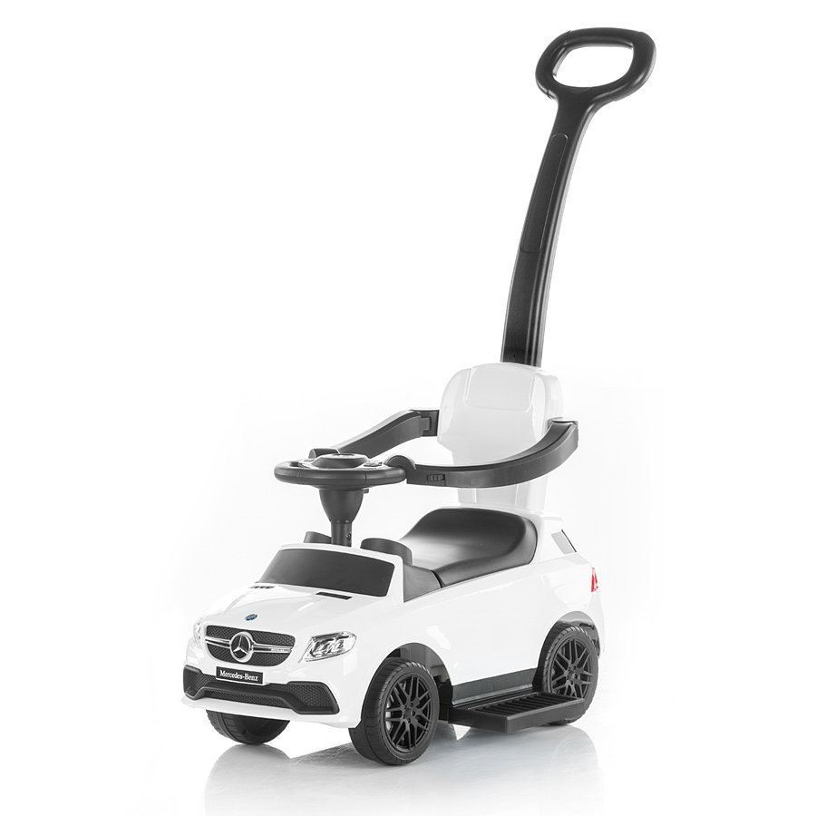 Кола с дръжка и сенник MERCEDES AMG GLЕ63 бяла