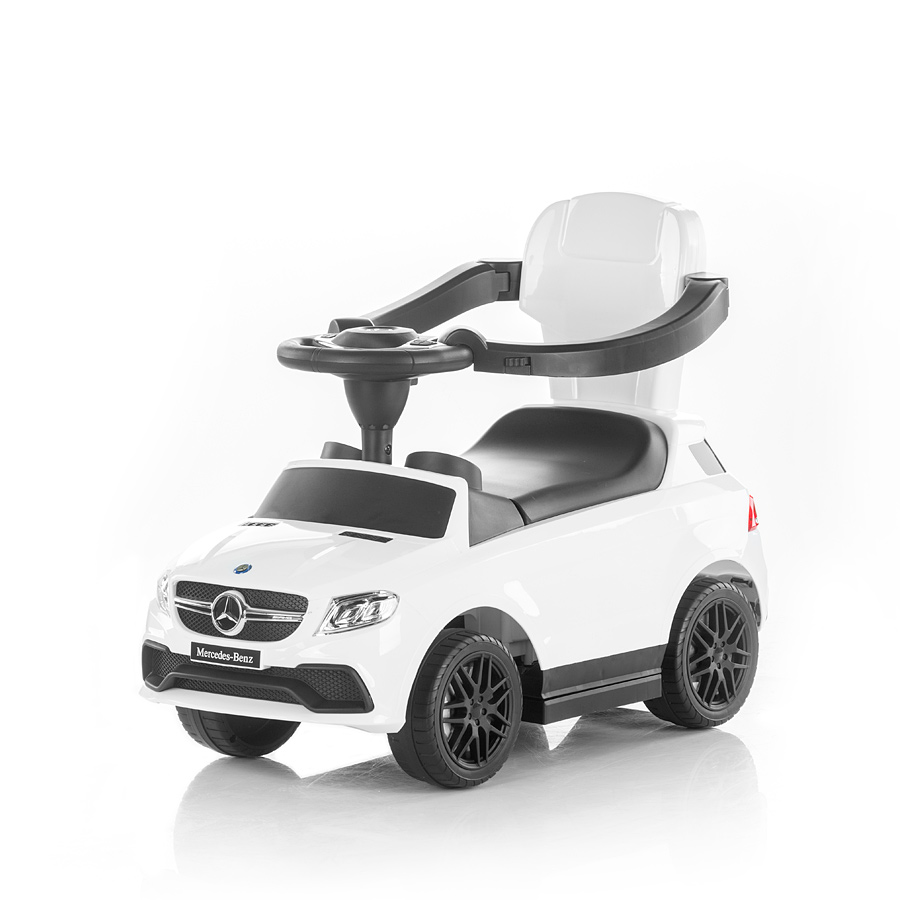Кола с дръжка и сенник MERCEDES AMG GLЕ63 бяла
