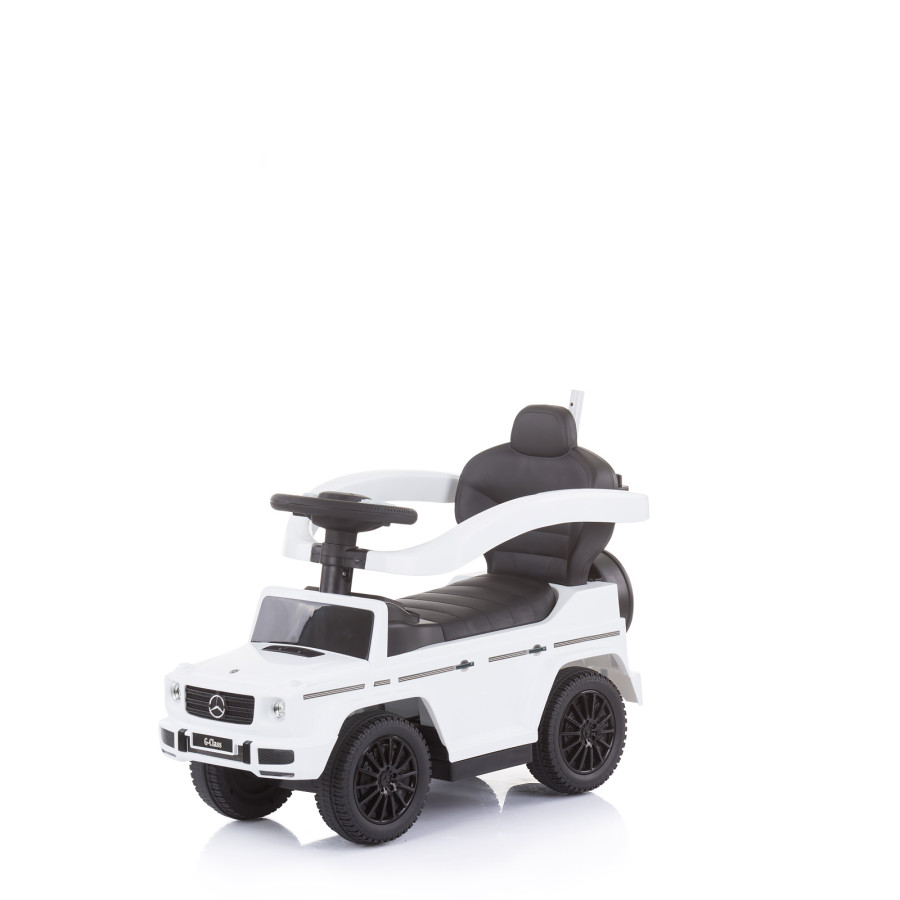 Кола с дръжка и сенник MERCEDES G350d бяла