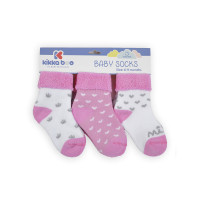 Бебешки памучни термо чорапи 2-3 год момичета