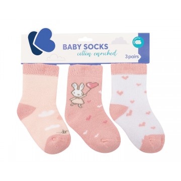 Бебешки термо чорапи Rabbits in Love 0-6м